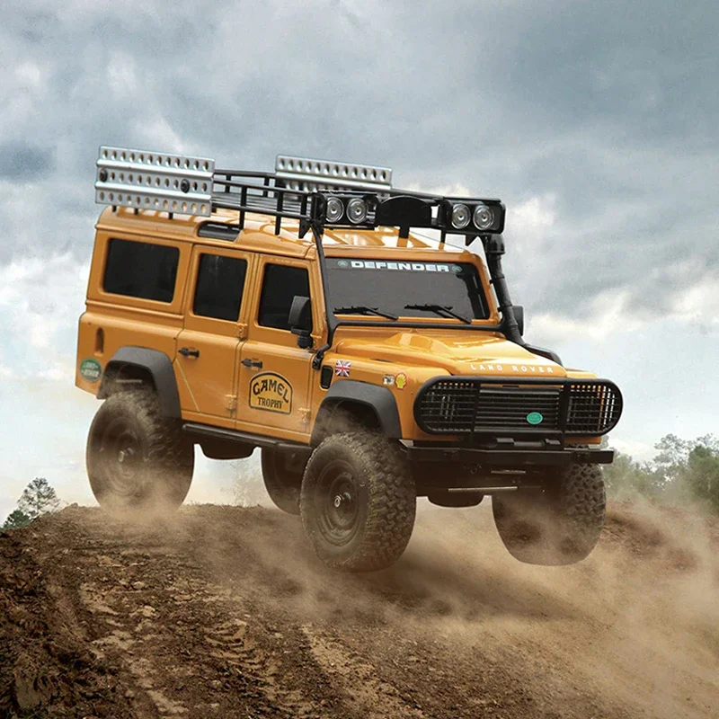 Mangmiu1:18 MN111 Model Land Rover Defender Model 4 Drive Mountain Bike Off-road Climbing RC Remote Control Car for Boys Gift 4