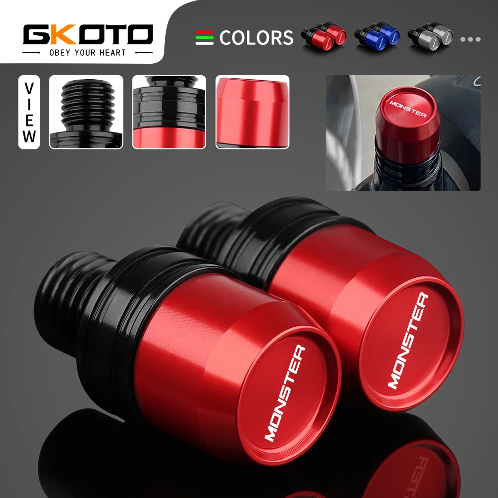 Per Ducati Monster 821 696 Monster 795 Moto M10 * 1.25 Cnc Mirror Hole Plugs Viti Bolt