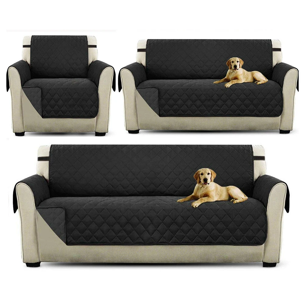 

Quilted Anti-wear Sofa Cover Mat for Dogs Pet Kids Anti-Slip Recliner Sofa Slipcover Armchair Furniture Protector Cover Washable