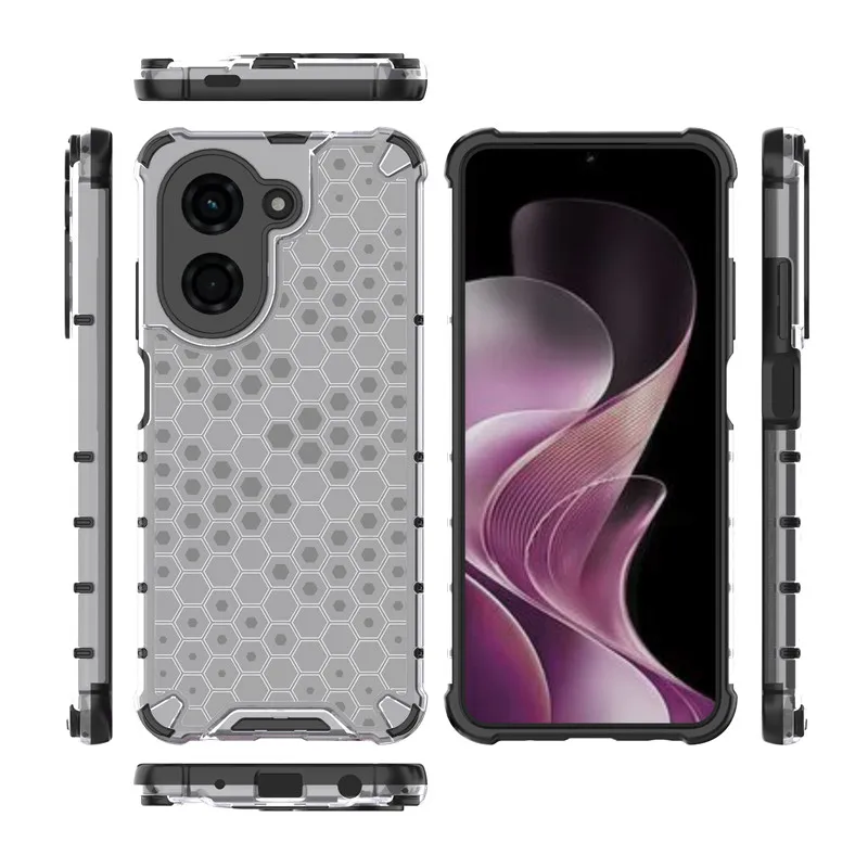 Shockproof Armor Protective Phone Case - Durable PC TPU Cover