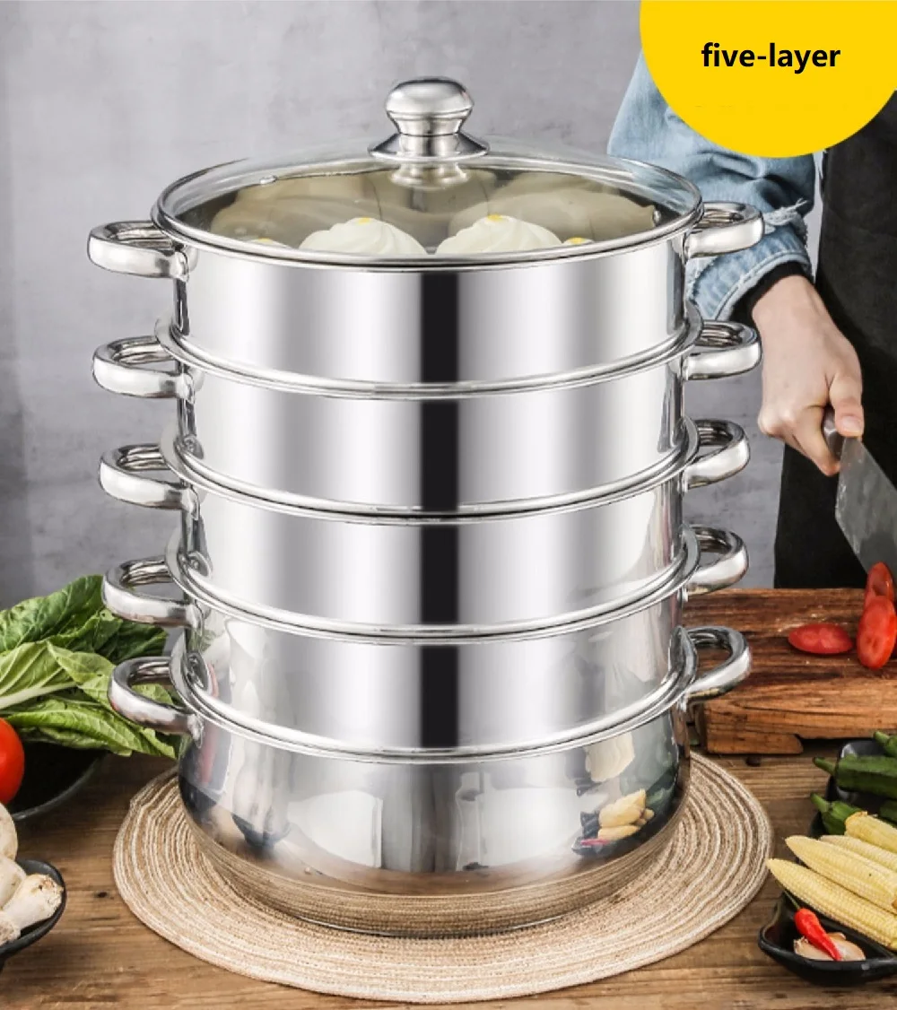 CookwareSteamerMultilayerSteamerCookingSteamersCookingTools