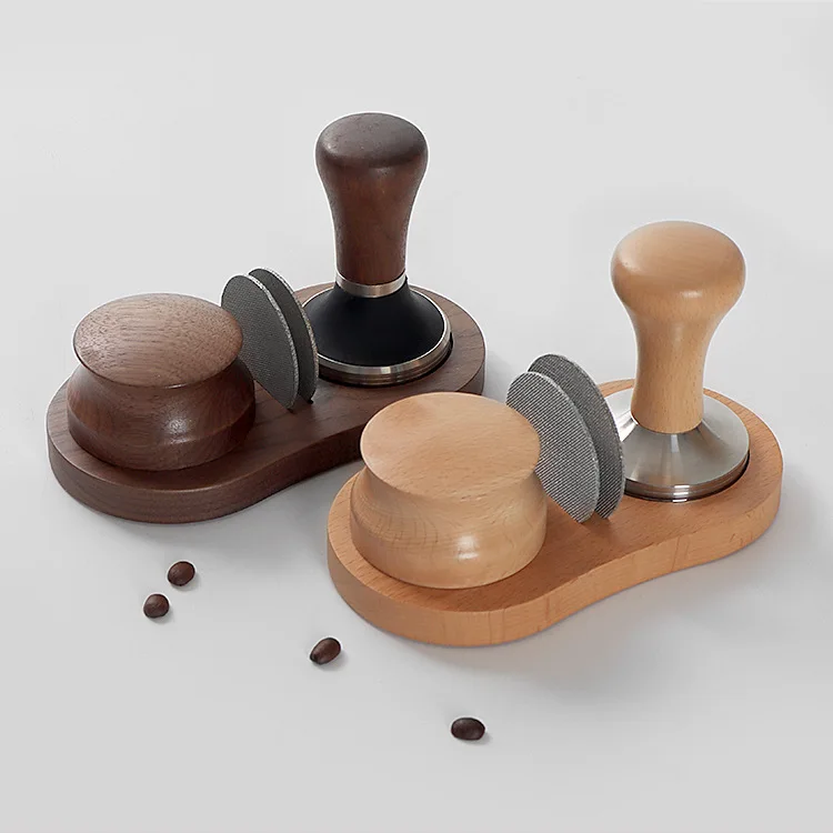 

Coffee powder press holder, powder distributor, water distribution net, storage pad, beech wood powder hammer, walnut filling ma