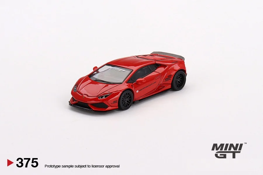 MINI GT 1:64 LB WORKS Lambo Huracan ver 2 Red Diecast Model Car