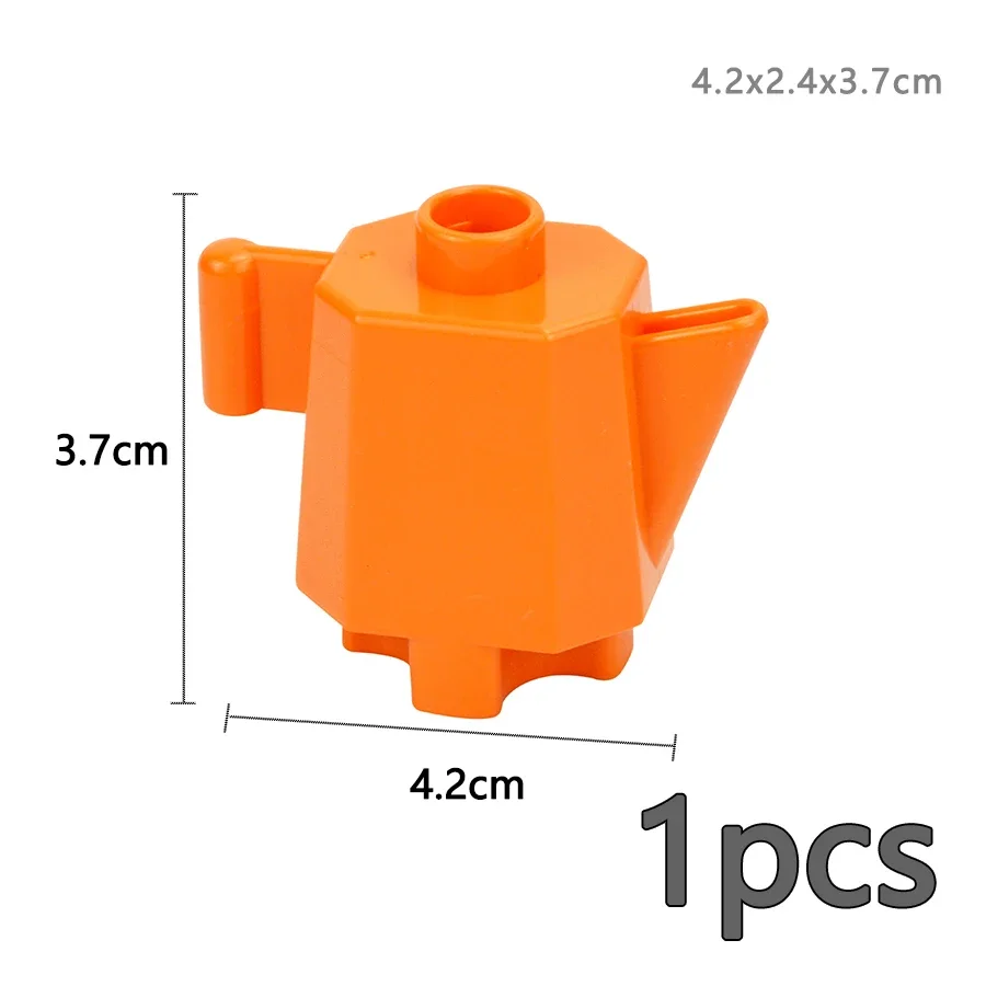 Duploes Large Particle Figures: Big Size Building Blocks for City Furniture & House Sets