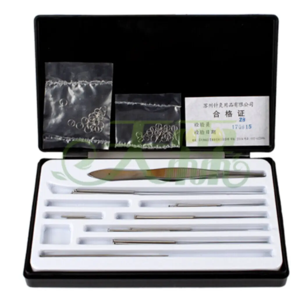 Global Acupuncture Instrument Set Reusable Acupuncture Needles Package Massage Needles Physical Therapy Health Care acupuncture instrument set