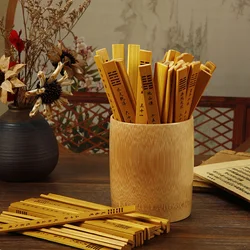 Bamboo Stick Traditional Chinese-style Sticks For Divination Tools Chinese Style Unique Game Bucket Telling The