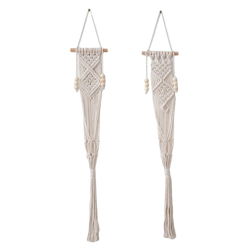 

Macrames Plant Hanger Handmade Tapestrys Decorative Flowerpots Hangings Planter for Farmhouses Garden Indoor Home Dropship