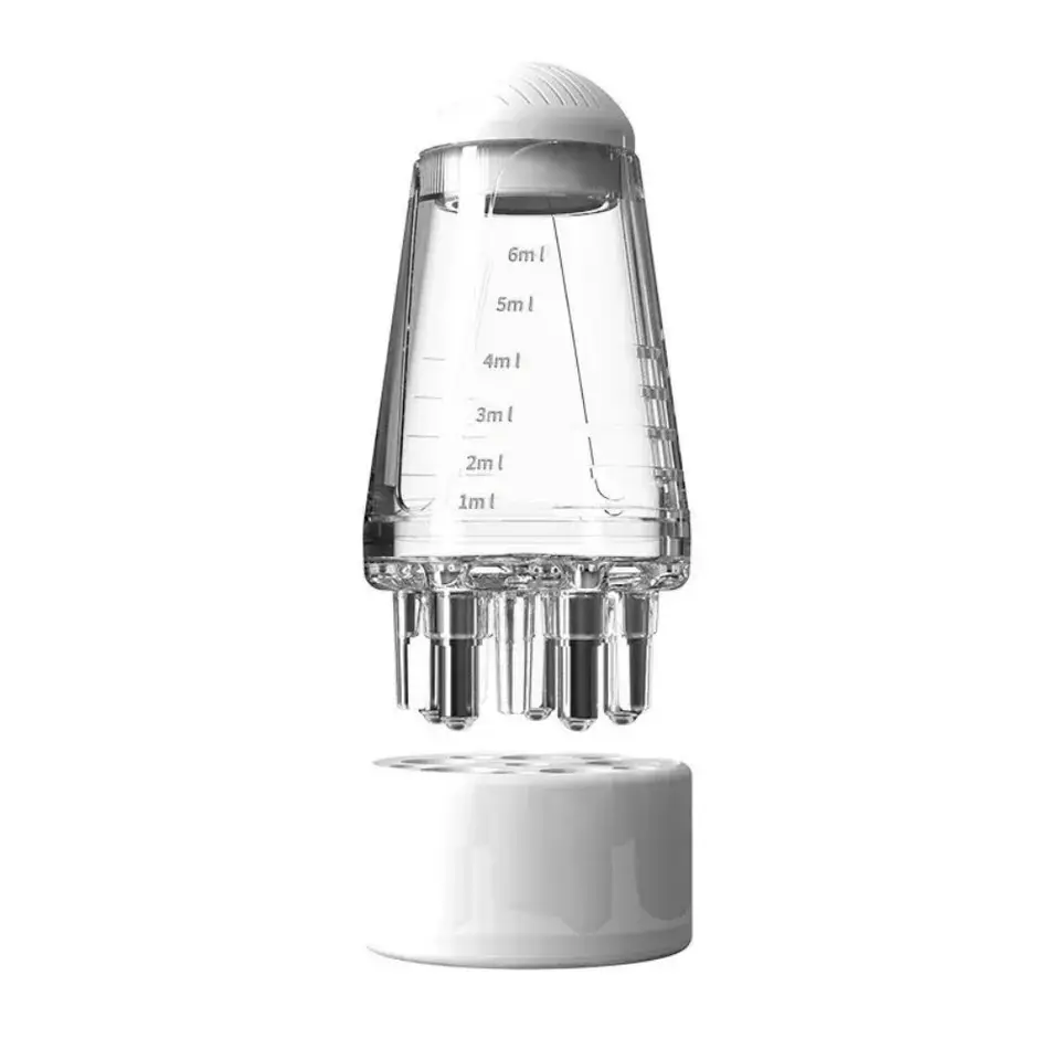 Hexagon Head Scalp Applicator Oil Massage Comb