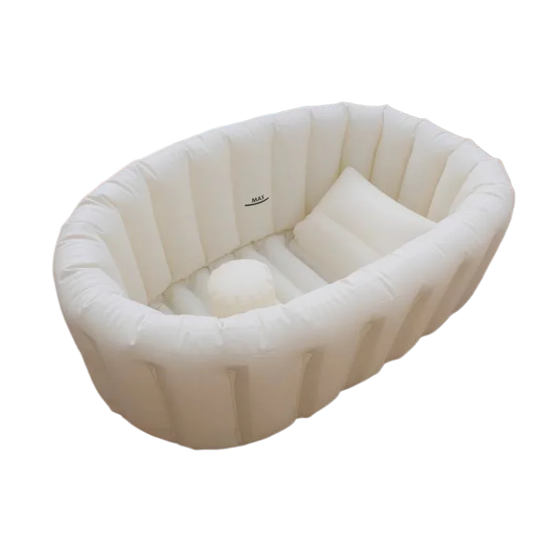 Children's Inflatable Sofa Baby Thick Inflatable Bathtub Portable Folding Thickened Design Practical for Baby Bath Kids Leisure