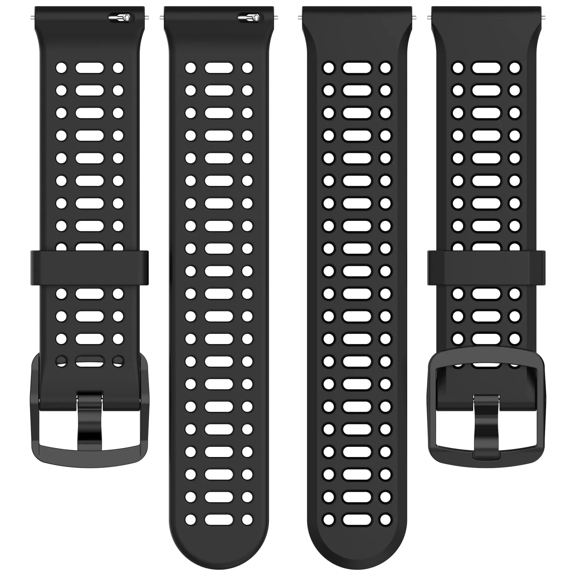 Breathable Silicone Strap Band with Connector