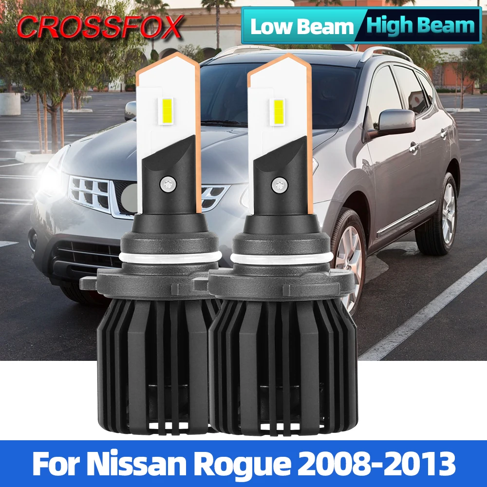 

H11 Led Headlights Canbus 20000LM Auto Lamps 9005 HB3 Car Headlamps Bulbs 6000K White Car Lights For Nissan Rogue 2008-2013