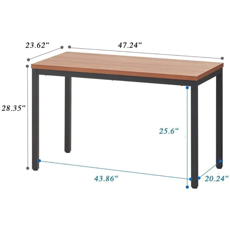 48 Inch Computer Desk for Home Office - Sleek and Sturdy, Ideal for Work and Study 5