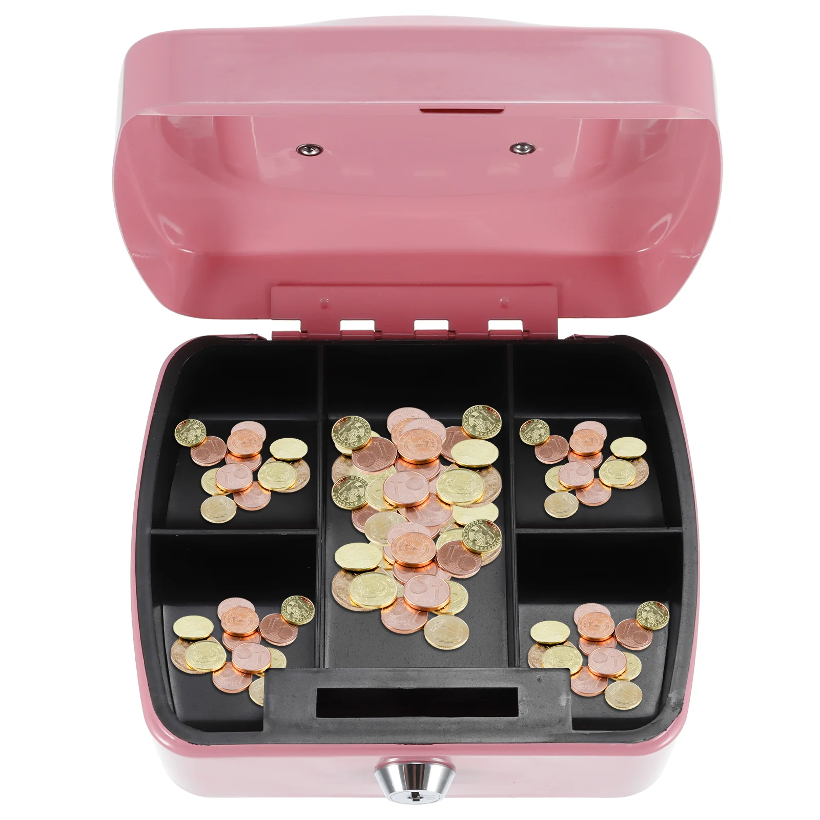 Metal Money Coin Cash Safe Box Piggy Bank Coins Safe Money Safe Box