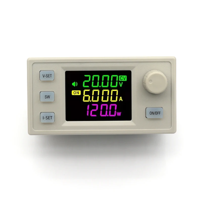 SK120X DC DC 벅 부스트 컨버터 CC CV 0.6-30V 6A 5V 6V 12V 24V 전원 모듈 조정 가능한 규제형 실험실 전원 공급 장치