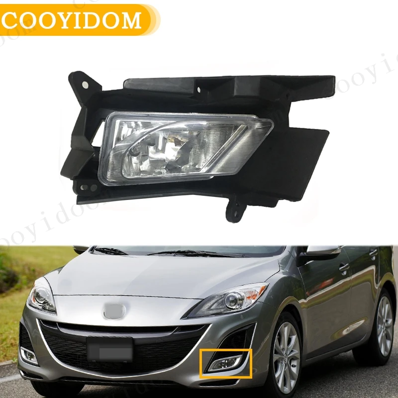 

Front Bumper Fog Car Lights Fog Lamp Driving Lamp headlight Fog Lamp Assembly For Mazda 3 2008-2012 BL BFF4-51-680 BFF4-51-690