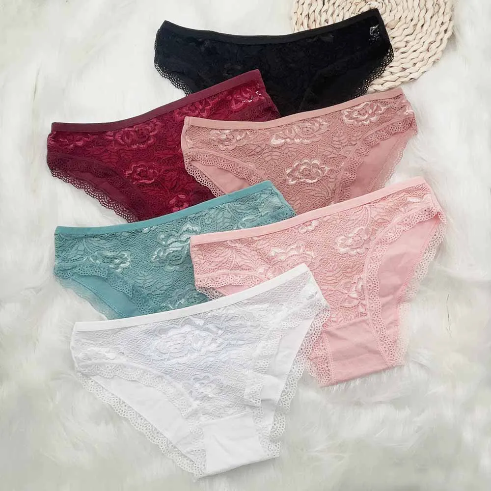 Moonflame 12 قطعة ملابس داخلية نسائية بلون سادة من...