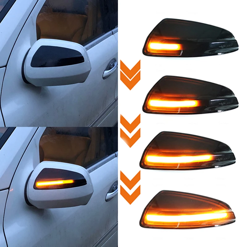 

Car Left+Right LED Rearview Mirror Turn Signal Light for Mercedes-Benz Viano VITO W639 W204 S204 A2048200721 A2048200821