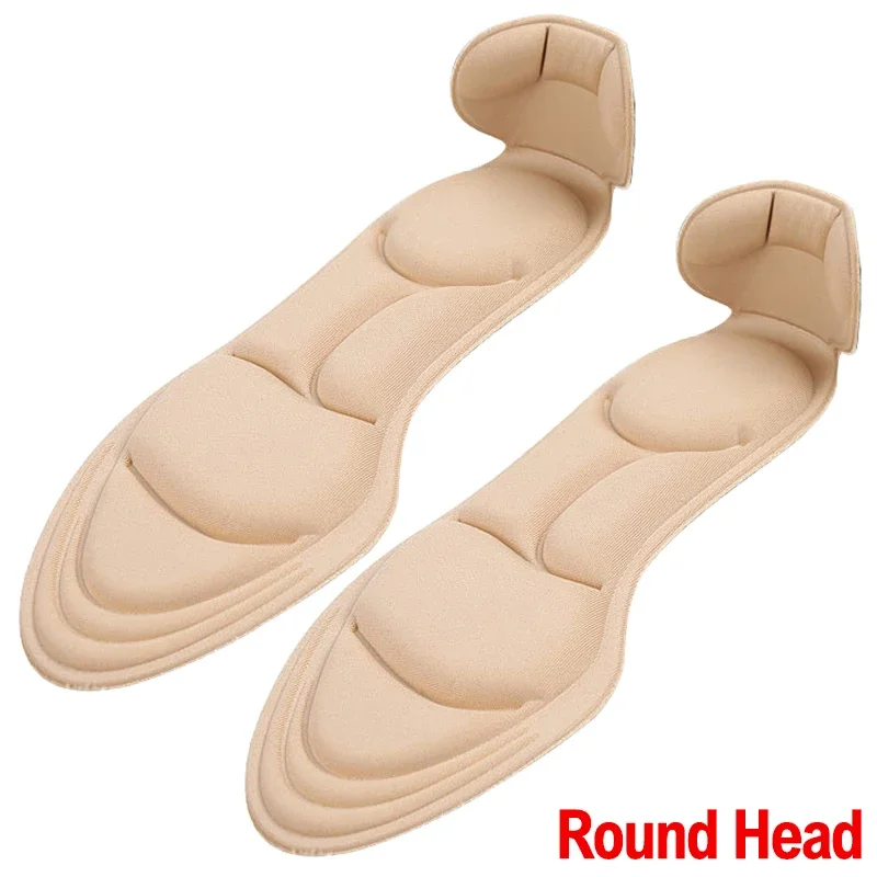7D Soft Memory Foam Insole Pad Inserts Post Back Breathable Anti-slip for Women High Heel Shoe Arch Support Insoles_voghion.com