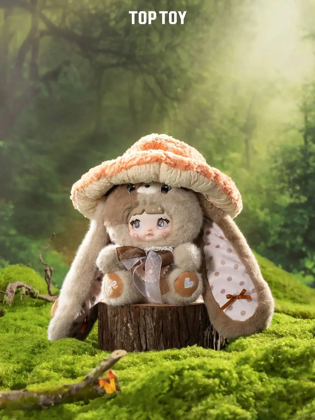 Nommi Mushroom Hat Series V2 400% Mega Plush Blind Box