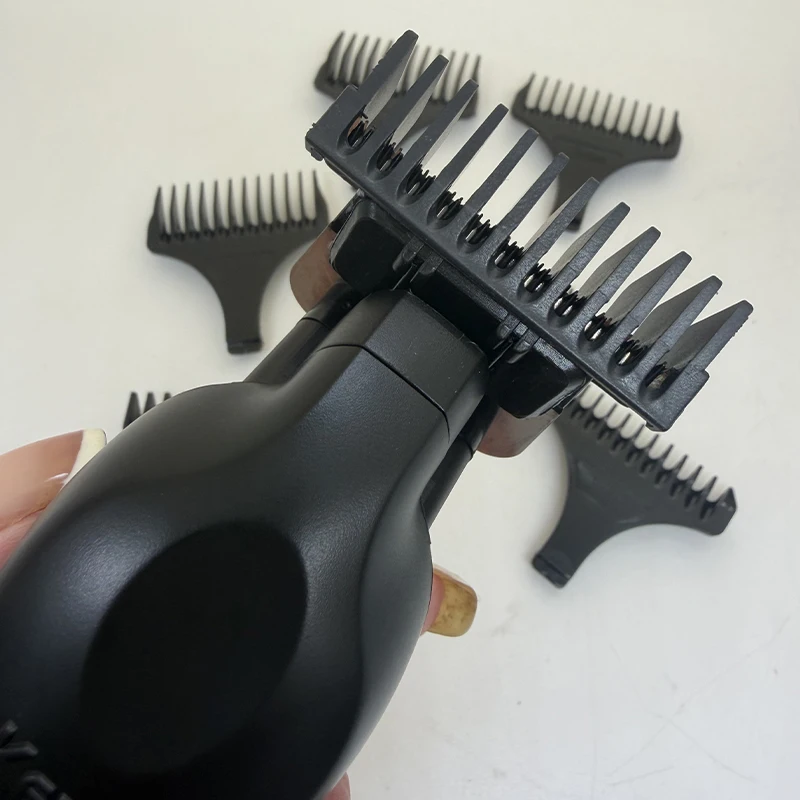 Kemei Hair Trimmer Limit Comb Universal Black Guards Hairdresser Hair Cutting Guide for KM-2293 KM-2299 1 2 3 4 5 6 9mm Comb