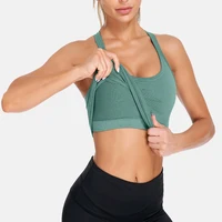 Attraco Women Camisole Racerback Design U-Neck Basic Breathable Sportswear Solid Soft Build-in Shelf Bra Running Tank Tops 2