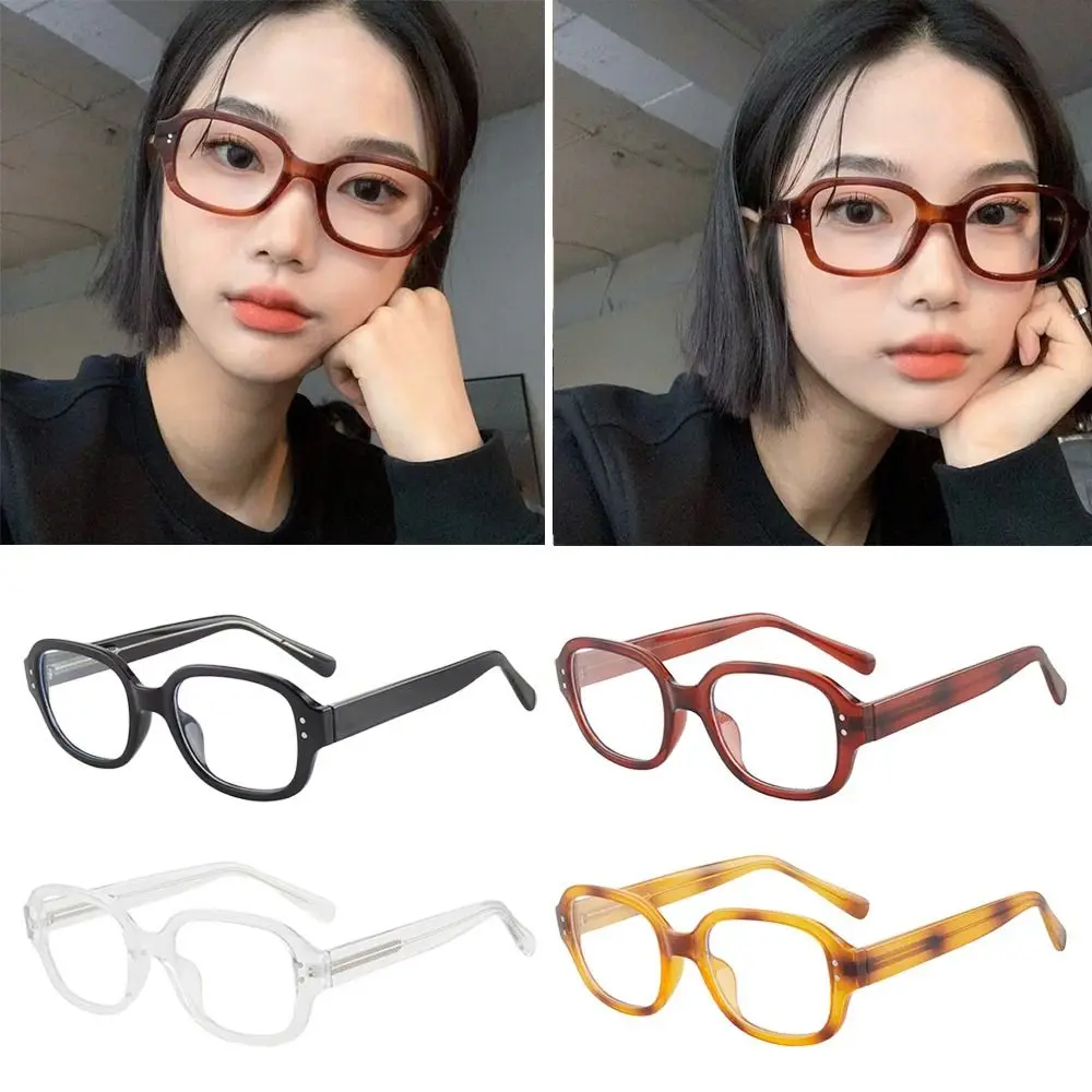 

Korea Retro Leopard Anti-Blue Light Glasses Women No Makeup Star Style Glasses Men Anti-Blue Light Glasses Eyeglasses Frames
