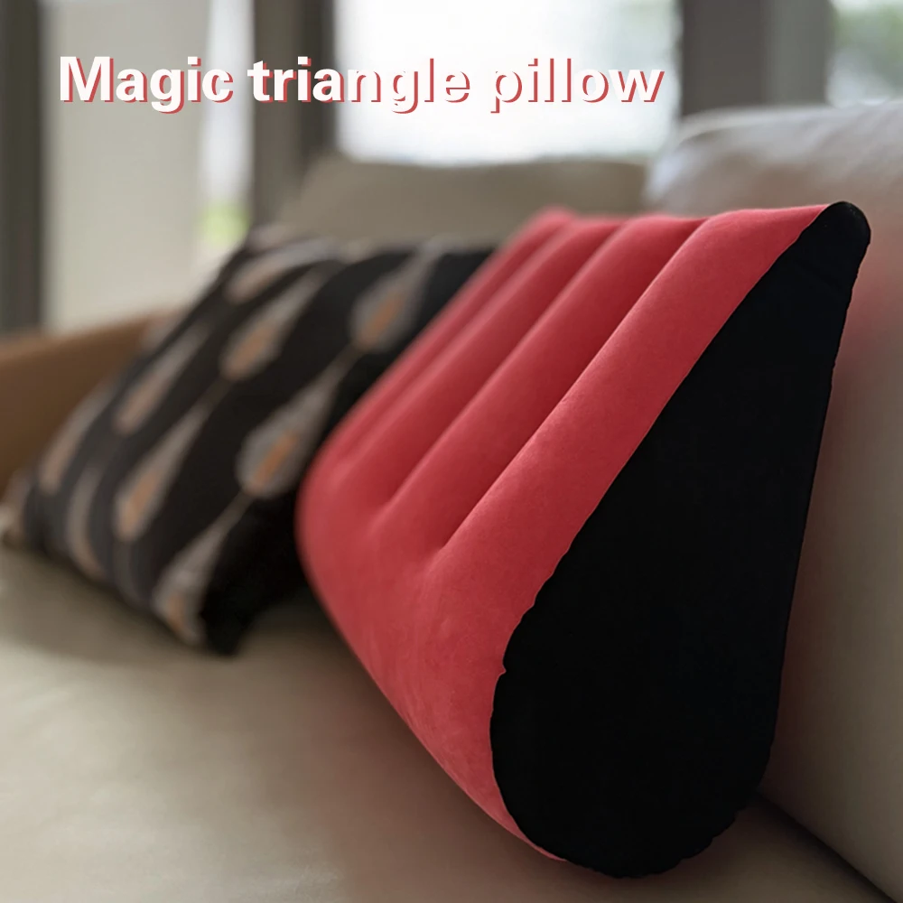 Sex toys Inflatable Wedge Pillow Love Intercourse Cushion 18 Adult Sexuality Position Couple Body Support Cushion Air Triangular Pillow