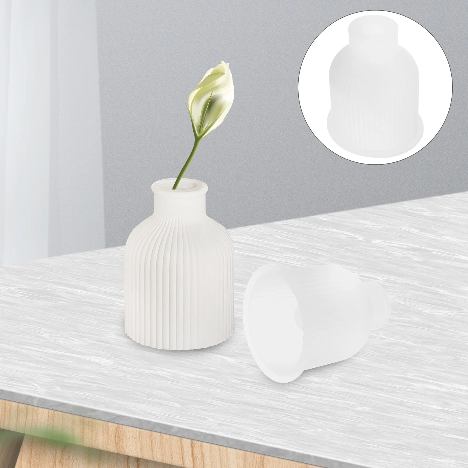 

Creative Shaped Flowerpot Making Silicone Small Vase Pen Holder Making