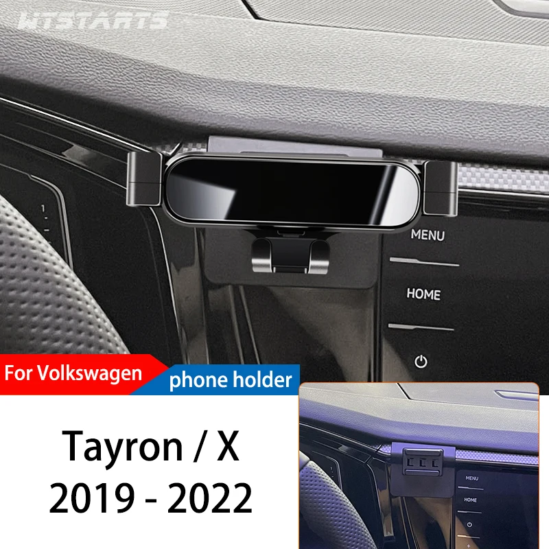 

Car Phone Holder Mount Stand For Volkswagen Tayron 2019-2022 Adjustable GPS Navigation Mobile Bracket Car Lnterior Accessories