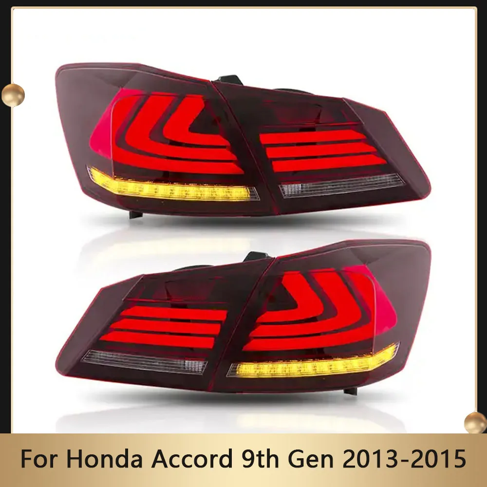 

LED Modified Taillights Rear Tail Lamp Assembly For Honda Accord 9th Gen 2013-2015 Sequential Indicator Tail Light Accessories