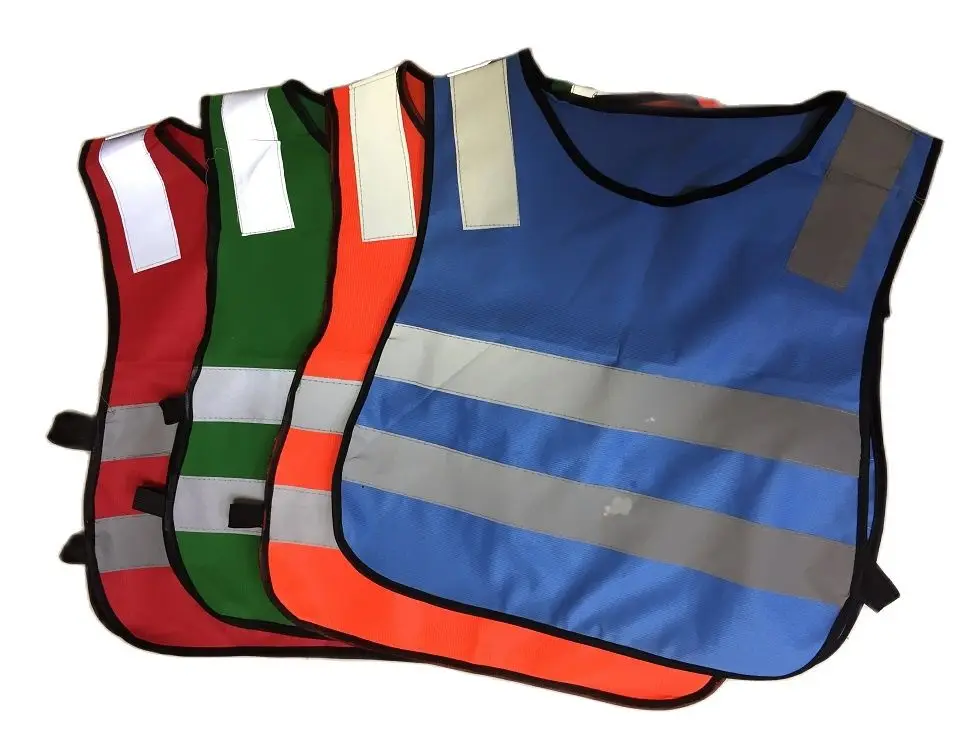 높은 가시성 도로 교통 학생 어린이 반사 의류 반사판 안전 의류