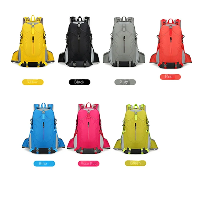 40L Waterproof travel hiking backpack fashion outdoor sports and casual all-matching and lightweight climbing luggage backpack