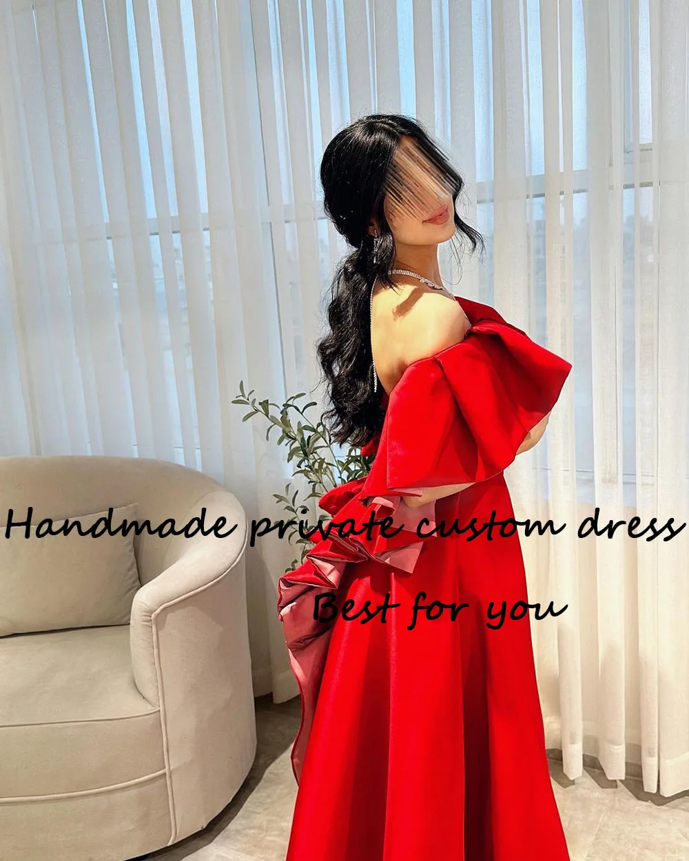 Рисунок 5 - Красные атласные вечерние платья