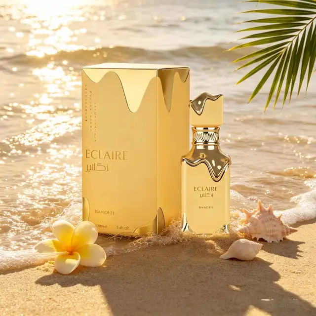 Bestselling Middle‑Eastern perfume set with luxurious melting‑gold design. Rich toffee gourmand scent, large 100ml volume. Great for personal collection, distinctive gift for birthday & holidays.