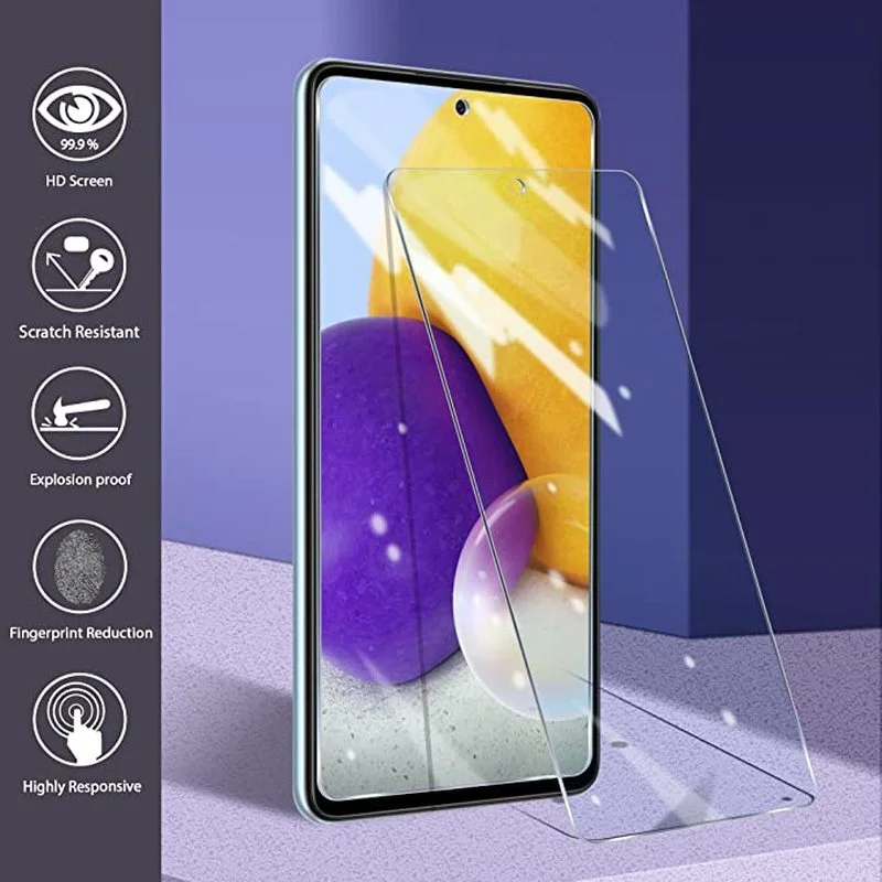 

1-3Pcs Tempered Glass for Samsung Galaxy A73 5G Screen Protector for Galaxy A73 6.7inch Protective Film Anti-scratch Cover