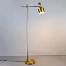 

Nordic Floor Lights Modern Metal Standing Lamp for Living Room Bedroom Remoter Control Dimmable Gold Floor Lamp Home Decoration
