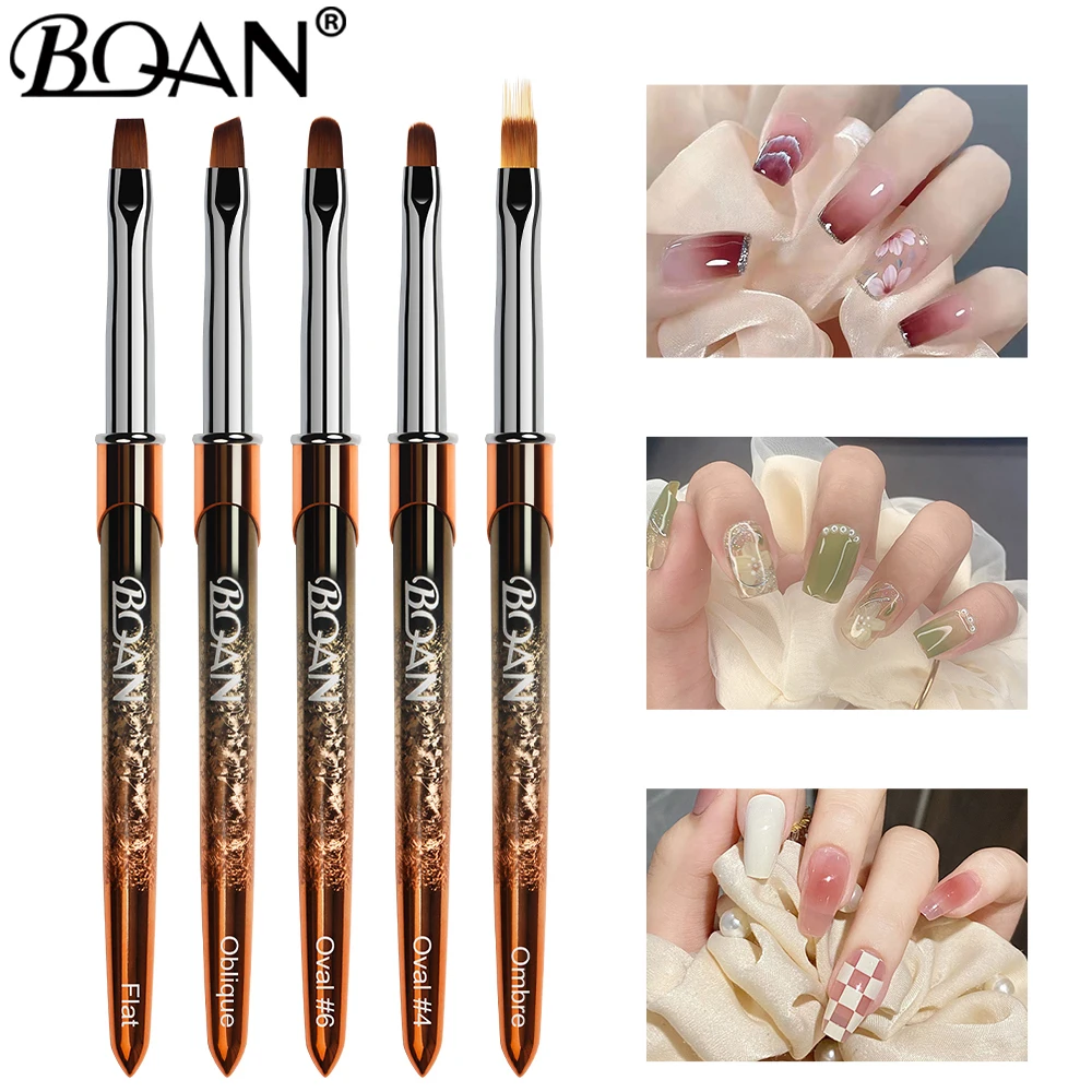 Rose Gold Nail Art Brushes Line Painting Tools nail art pens,nail art brushes,nail brushes,nail art tools