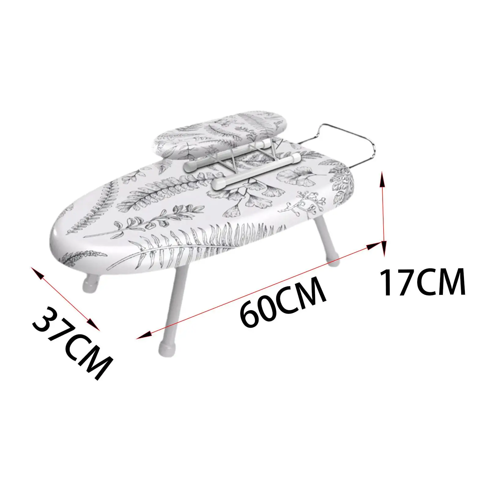 Mini Ironing Board Compact Foldable for Clothes Sewing Room Laundry Room