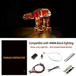 Illuminating LED Lighting Kit for Festive Gingerbread Display (Model Bricks Not Included) (40806 Normal version)
