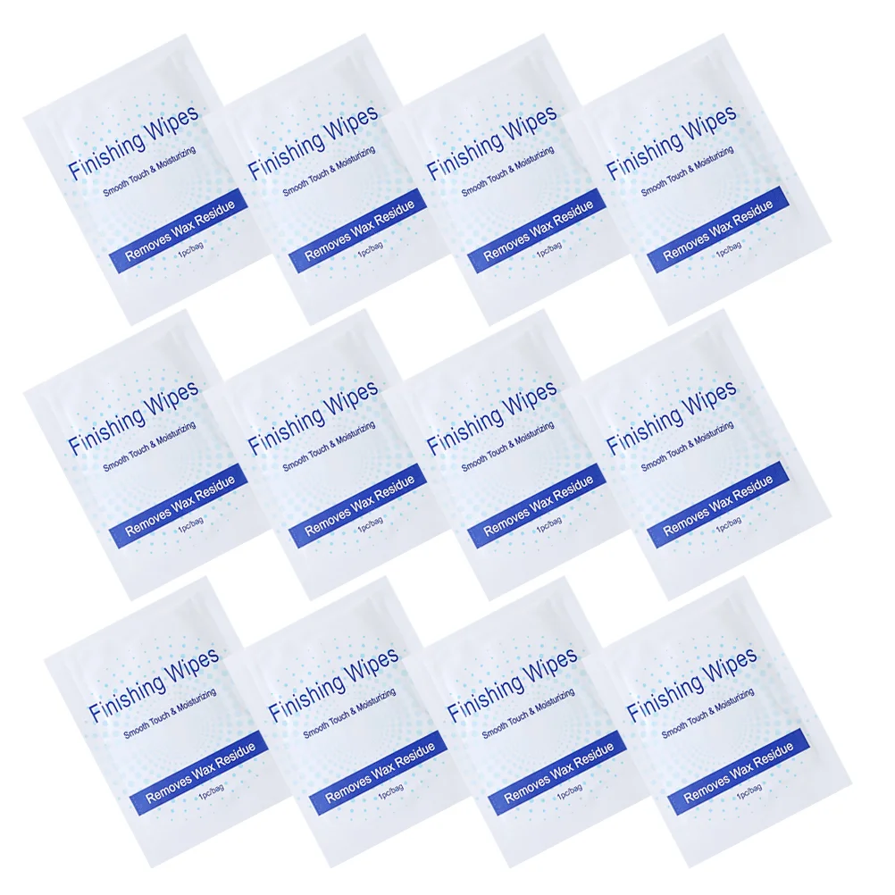 20 Pcs Body Supplies Hair Removal Wax Cleaning Oil Pack Miss Wipes Cleansing Remover 3