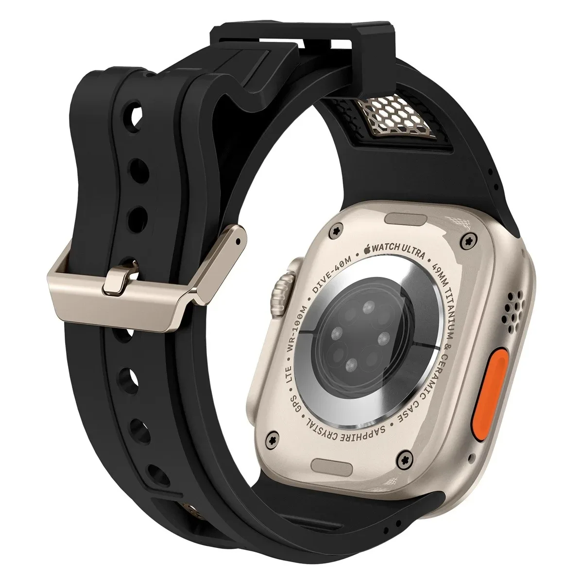 Uhrenarmband für iWatch 42/44/45/49 mm, modisches Metallarmband für die Uhrenserie Ultra2 Se 9/8/7/6/5/4/3/2/1_voghion.com