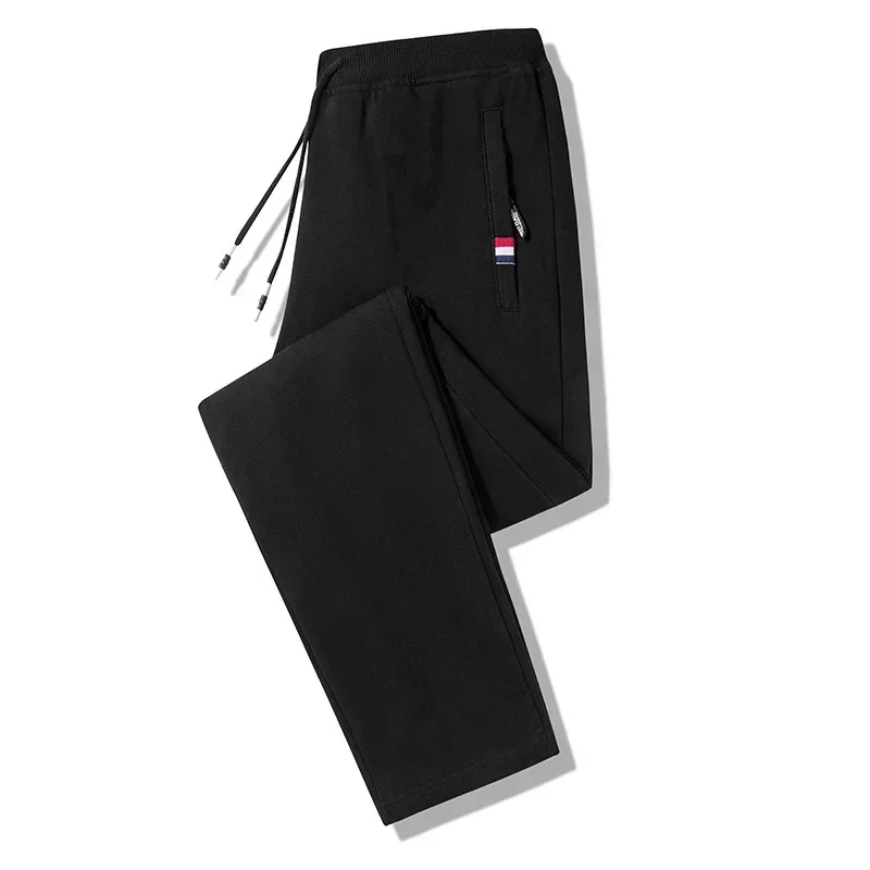 Autumn Pants Men Fitness Sportswear Tracksuit Elastic Waist Sweatpants Cotton Trousers Loose Gyms Jogger Track Pants Mens M-8XL