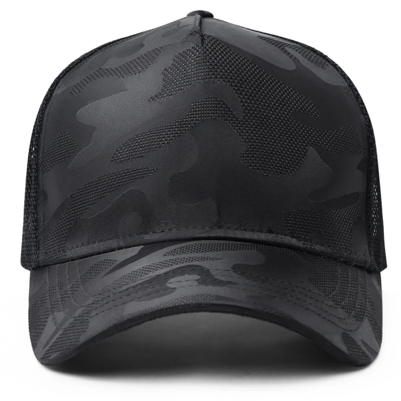 Quick Drying Camouflage Baseball Caps Big bead Mesh Dad Hat Men Plus Size 65cm Adjustable Snapback Caps baseball caps baseball cap