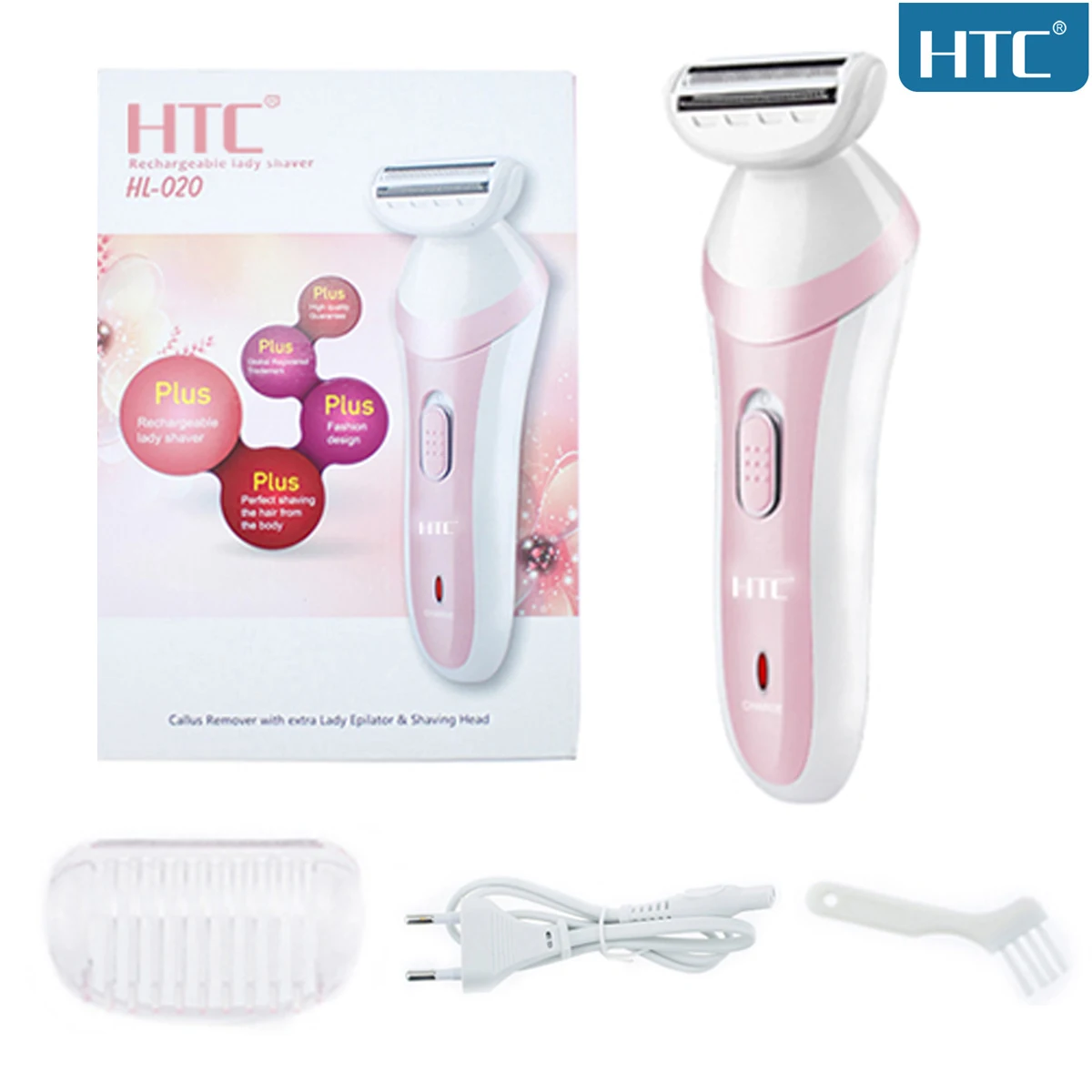 HTC 11.11 Deals Lady rasoio elettrico per gambe e ascelle da donna,  tagliacapelli portatile per Bikini depilazione bagnata e asciutta, ricarica  USB
