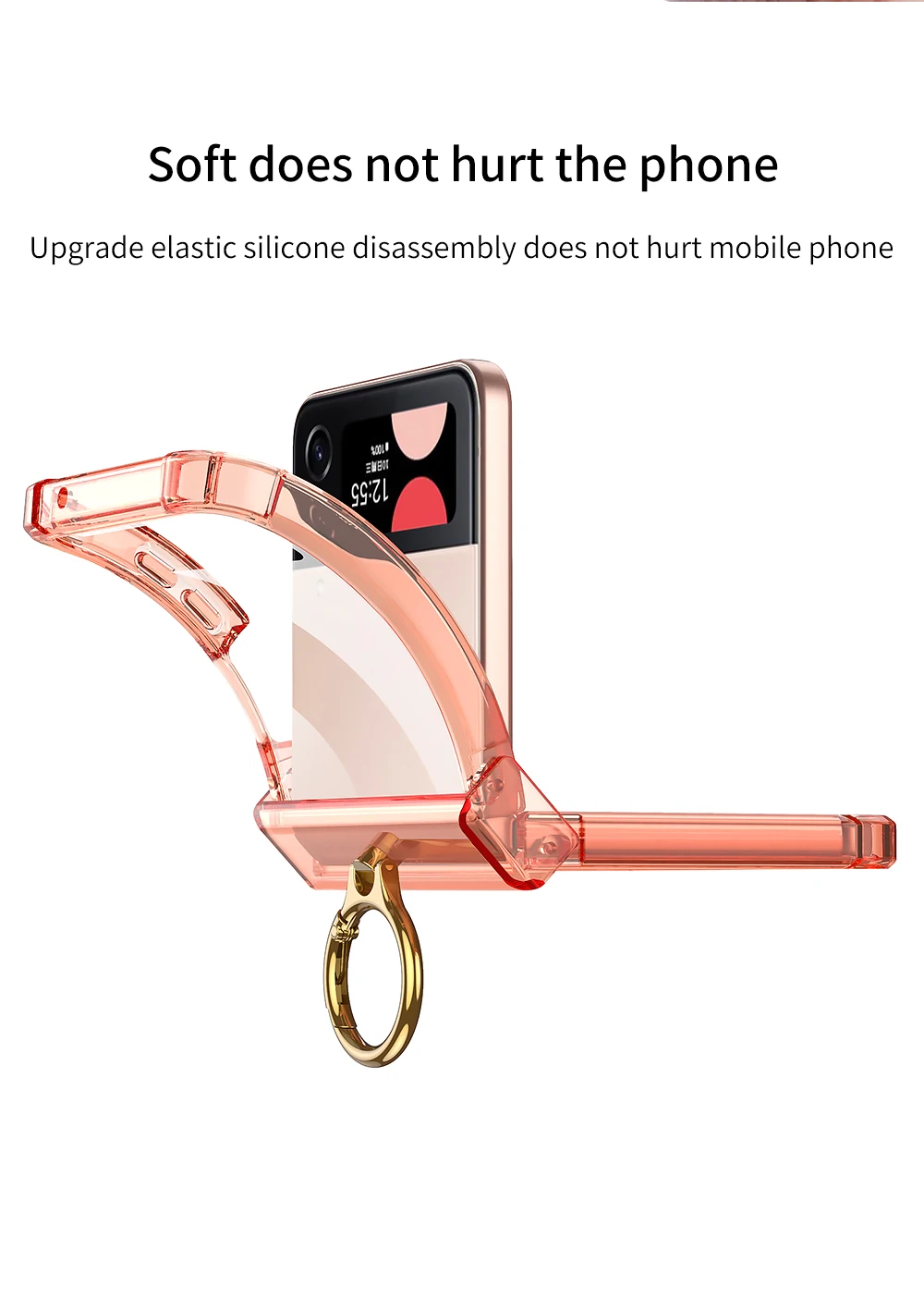 For Magsafe Wireless Charging Airbag Case For Samsung Galaxy Z Flip 3 4 All-incl