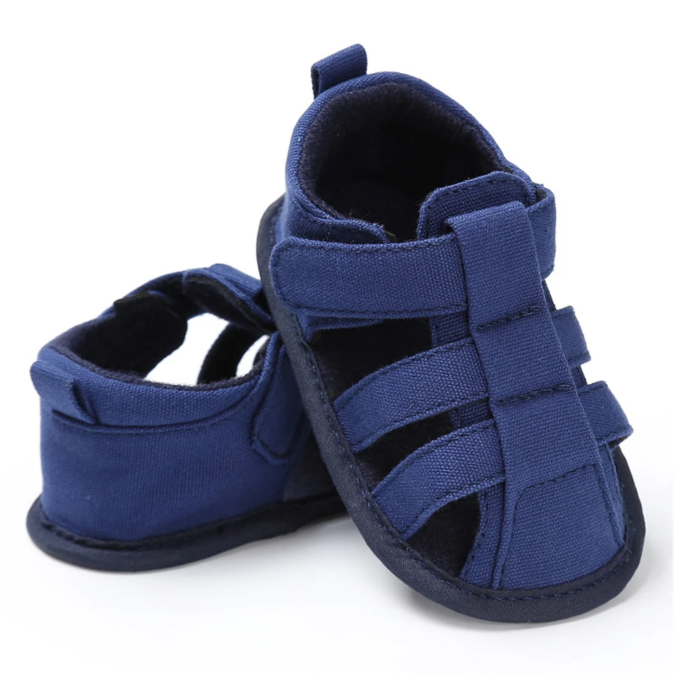 Soild Summer Sandals Boys Toddler Infant Newborn Kids Baby Boys Canvas Soft Sole Crib Shoes Fashion Baby Shoes kids shoes,kids sandals,baby sandals,sandals and clogs