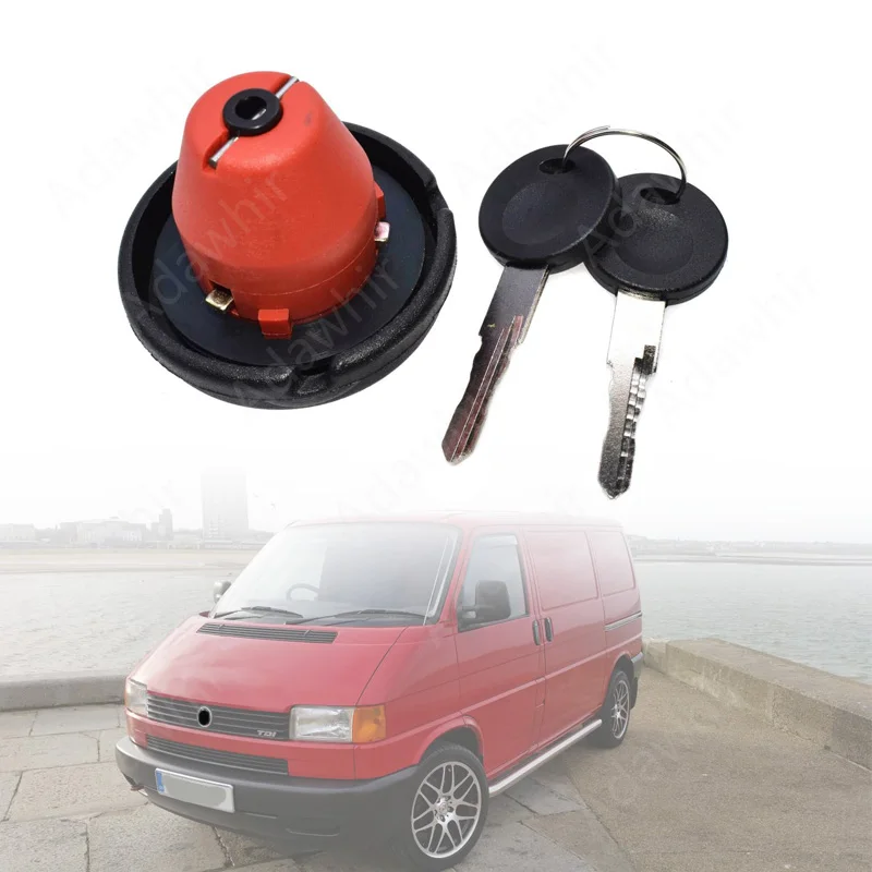 New Fuel Filter Tank Cap With 2 Keys Set For Ford Galaxy Seat Alhambra