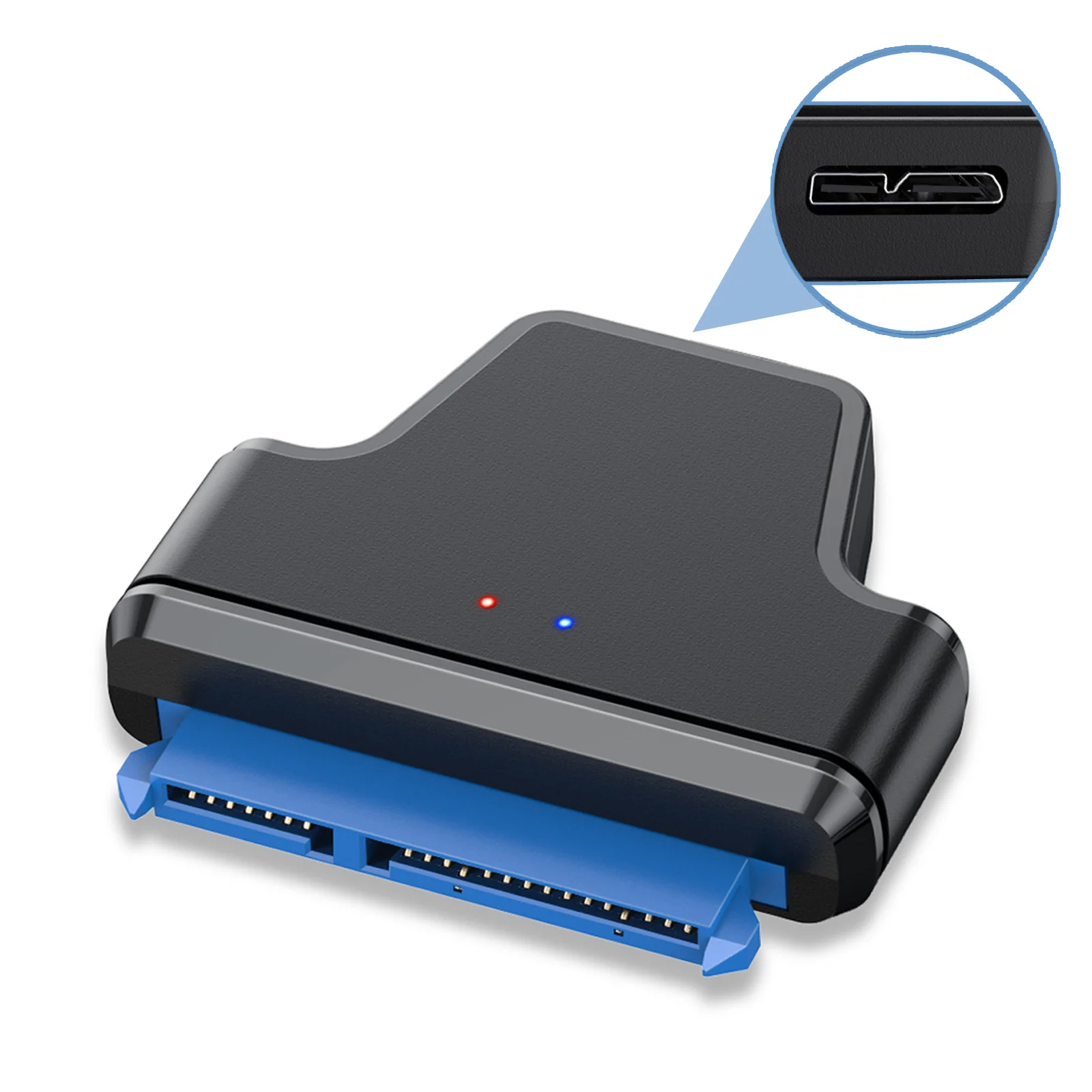Переходник SATA-USB с кабелем USB3.0 3,1, кабель для внешнего жесткого ...