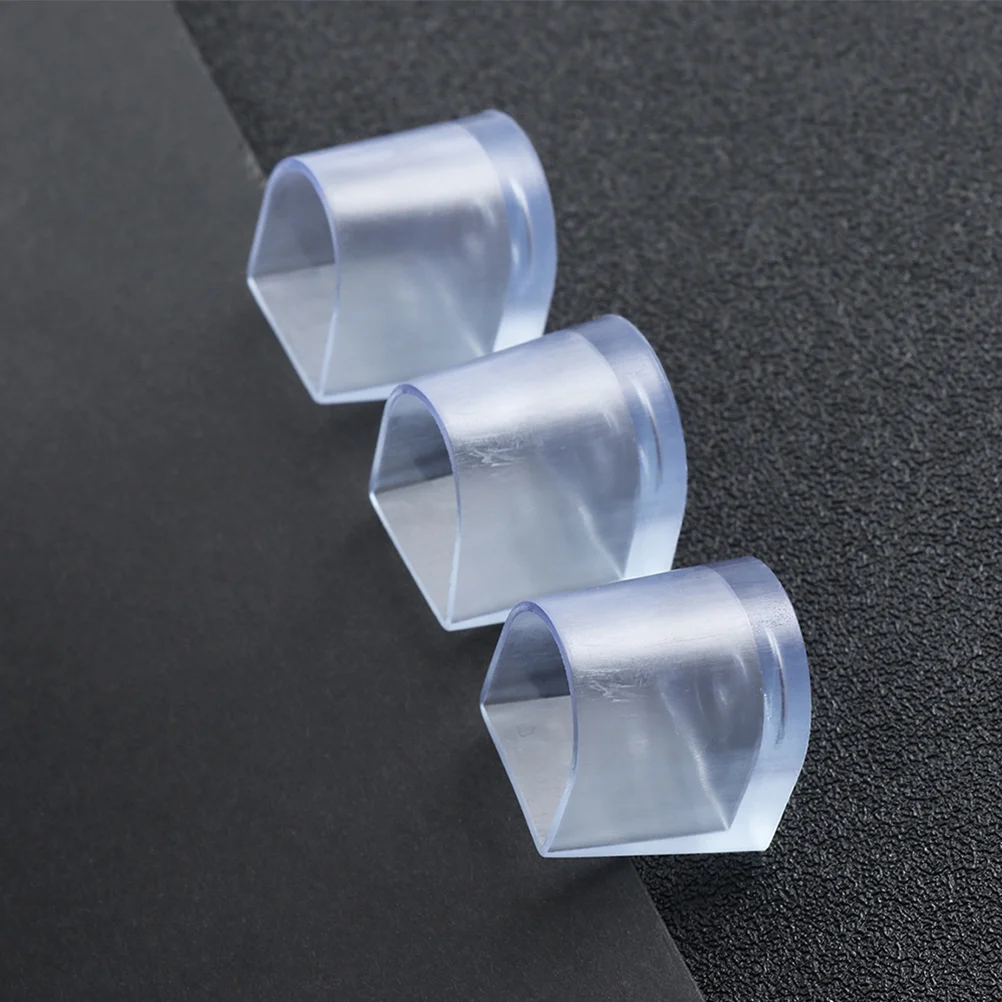 16pcs High Heel Protectors Shoe Heel Cover Clear High Stoppers Caps Replacement