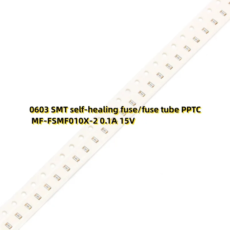 

100pcs 0603 SMT self-healing fuse/fuse tube PPTC MF-FSMF010X-2 0.1A 15V